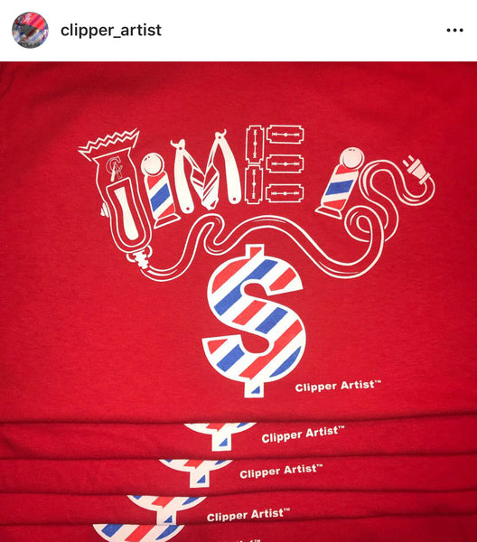 Clipper Artist™️ Time is Money t-shirt